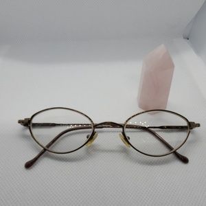 Polo Ralph Lauren Gold Prescription Glasses Frames